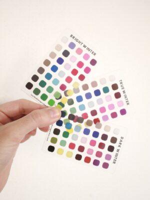 Seasonal Color Card – Portable Palette for Conscious Shopping